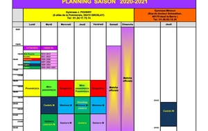 PLANNING SAISON 2020-2021