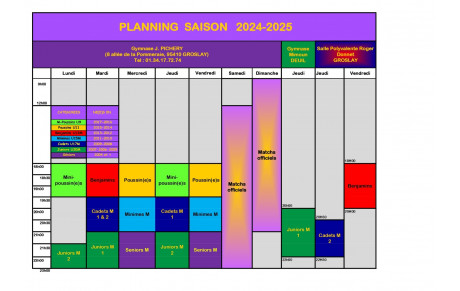 PLANNING 2024-2025